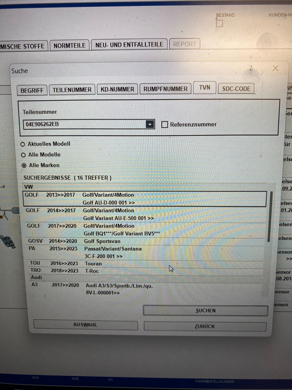 VW SKODA AUDI SEAT LAMBDASONDE SENZOR 04E906262EB ORIGINAL NEU!!! - Obrázek 9