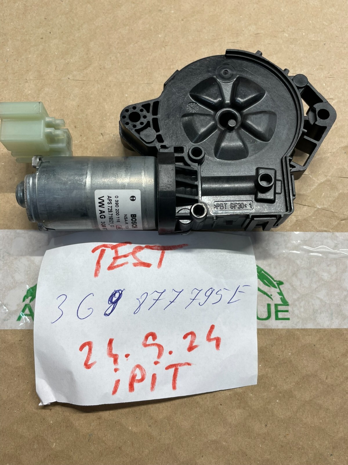 VW SKODA SEAT SCHIEBEDACHMOTOR 3G9877795E FAST NEU TEIL DEM VOM TEST WAGEN..... - Obrázek 15