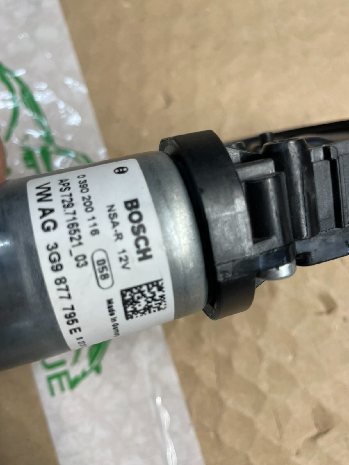 VW SKODA SEAT SCHIEBEDACHMOTOR 3G9877795E FAST NEU TEIL DEM VOM TEST WAGEN..... - Obrázek 3