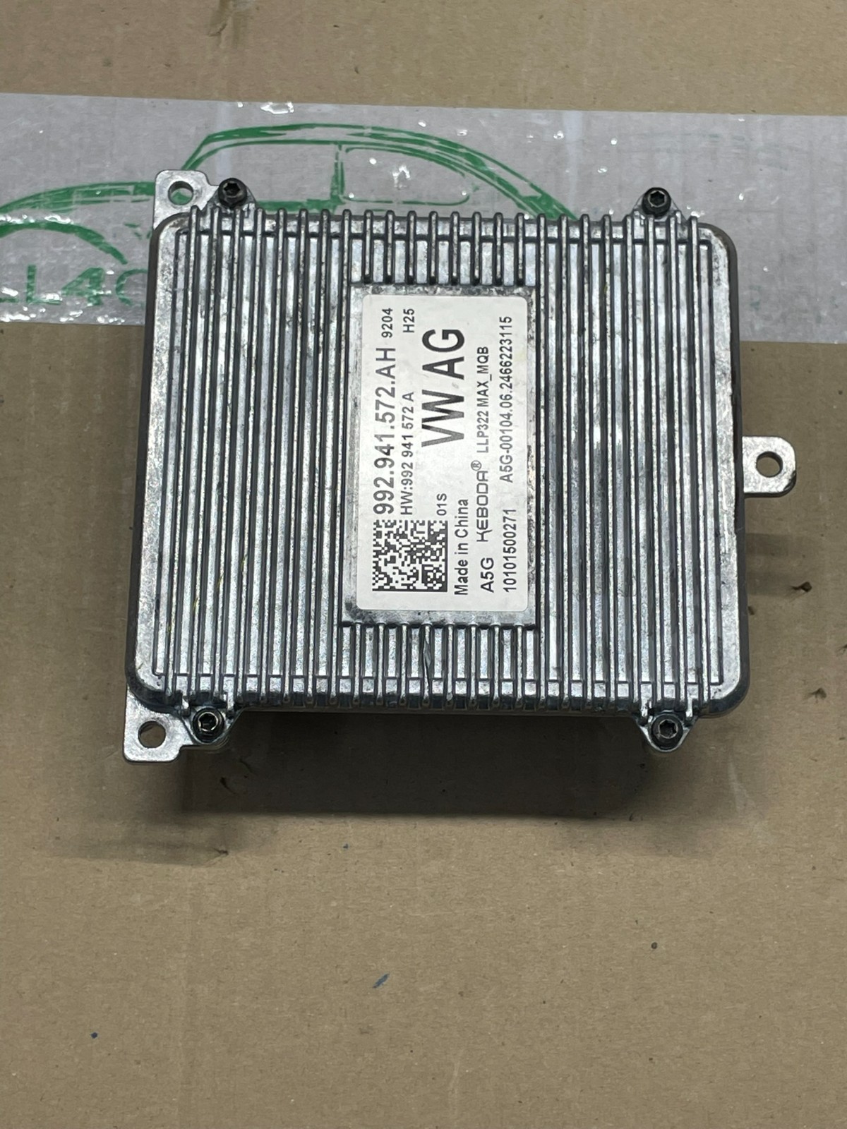 VW ŠKODA SEAT STEUERGERÄT FÜR SCHEINWERFER 992941572AH DEMONT VOM TEST WAGEN VW - Obrázek 7