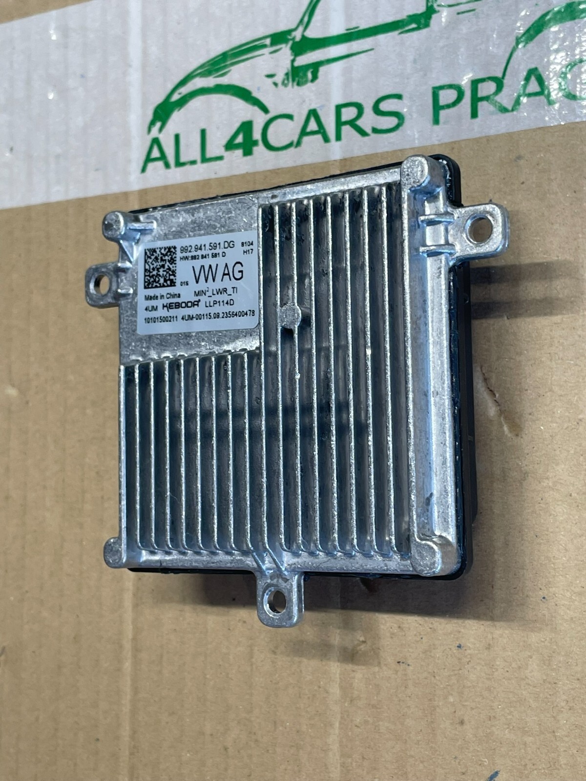 VW STEUERGERÄT FÜR LED SCHEINWERFER 992941591DG DEMONT VOM TEST WAGEN VW ORIG - Obrázek 13