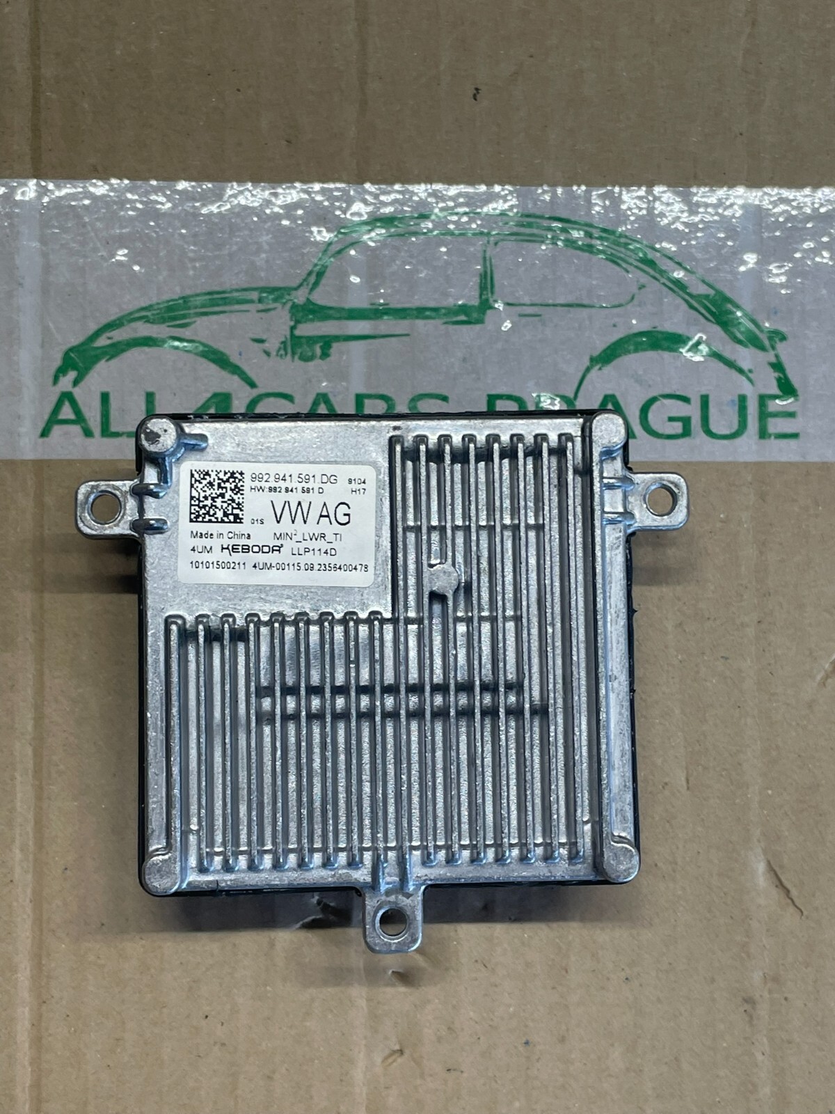 VW STEUERGERÄT FÜR LED SCHEINWERFER 992941591DG DEMONT VOM TEST WAGEN VW ORIG