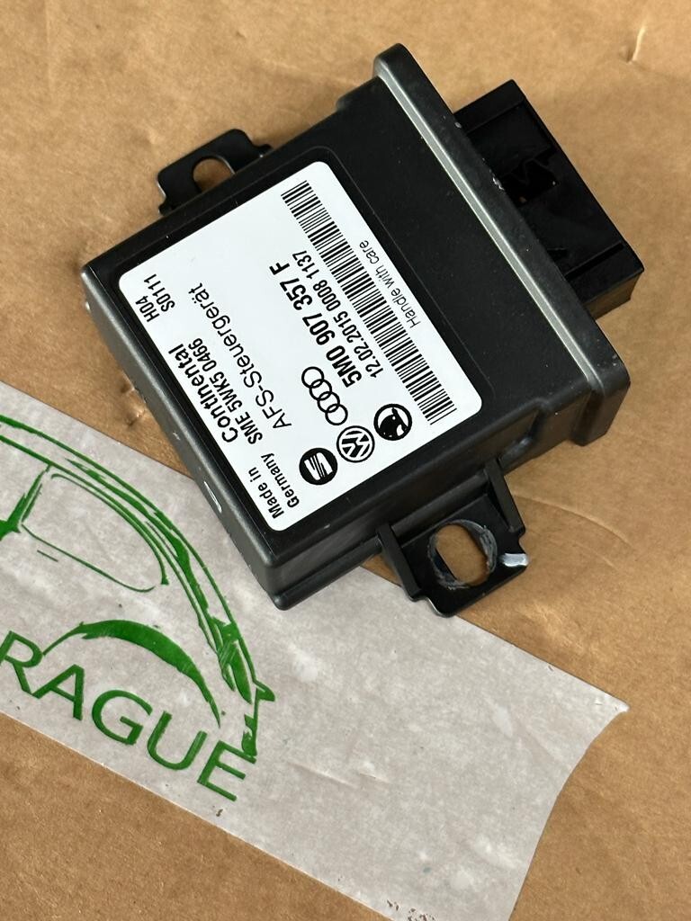 VW STEUERGERÄT LEUCHT WEITEN REGULIERUNG AFS 5M0907357F ORIG.NUR 95-KM STAND !! - Obrázek 3