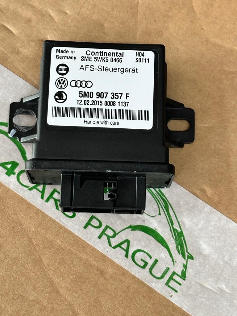 VW STEUERGERÄT LEUCHT WEITEN REGULIERUNG AFS 5M0907357F ORIG.NUR 95-KM STAND !! - Obrázek 5