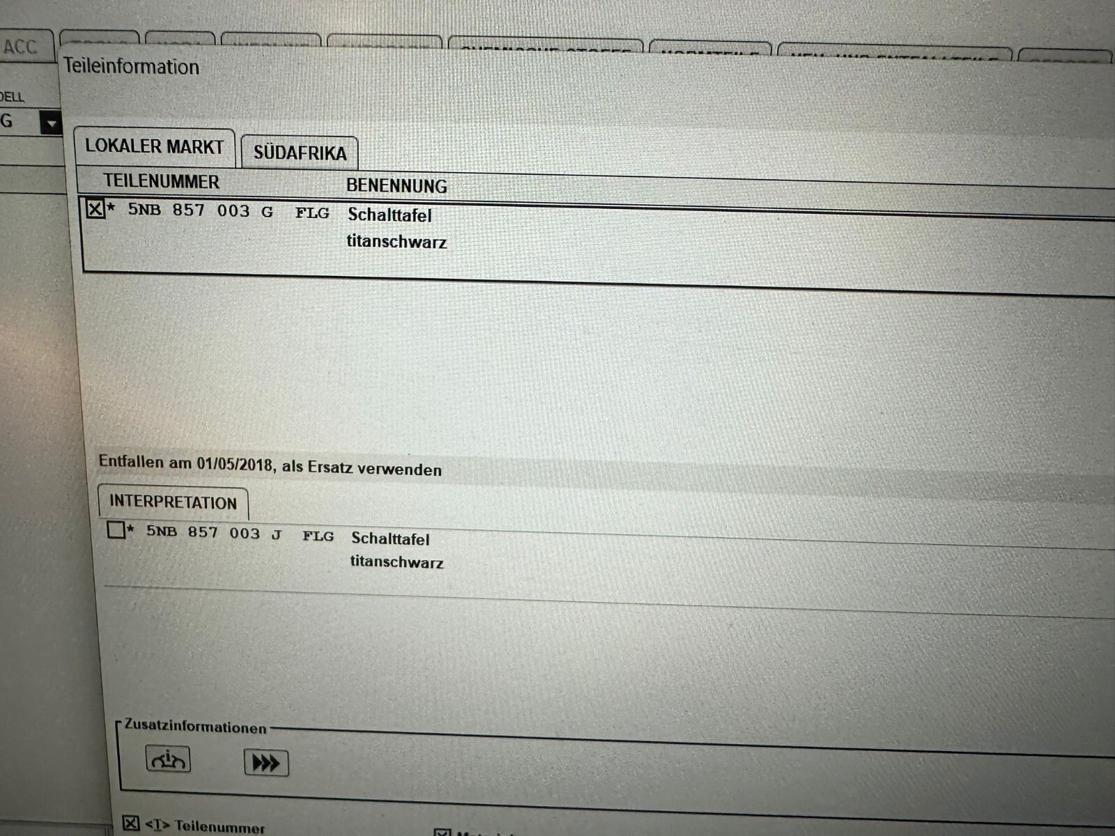 VW TIGUAN 2016-2022 ARMATURENBRETT FÜR HUD 5NB857003 N + GURTEN VORN +AIRBAG NEU - Obrázek 18