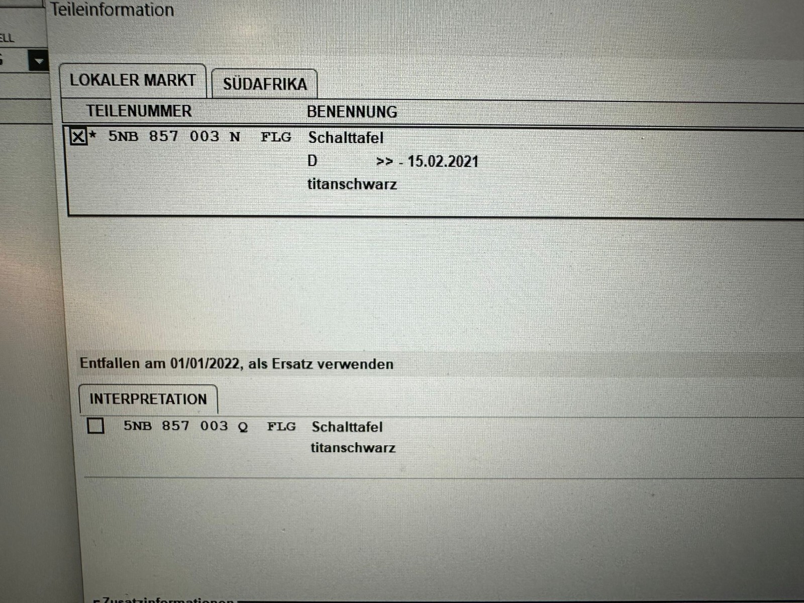 VW TIGUAN 2016-2022 ARMATURENBRETT FÜR HUD 5NB857003 N + GURTEN VORN +AIRBAG NEU - Obrázek 24