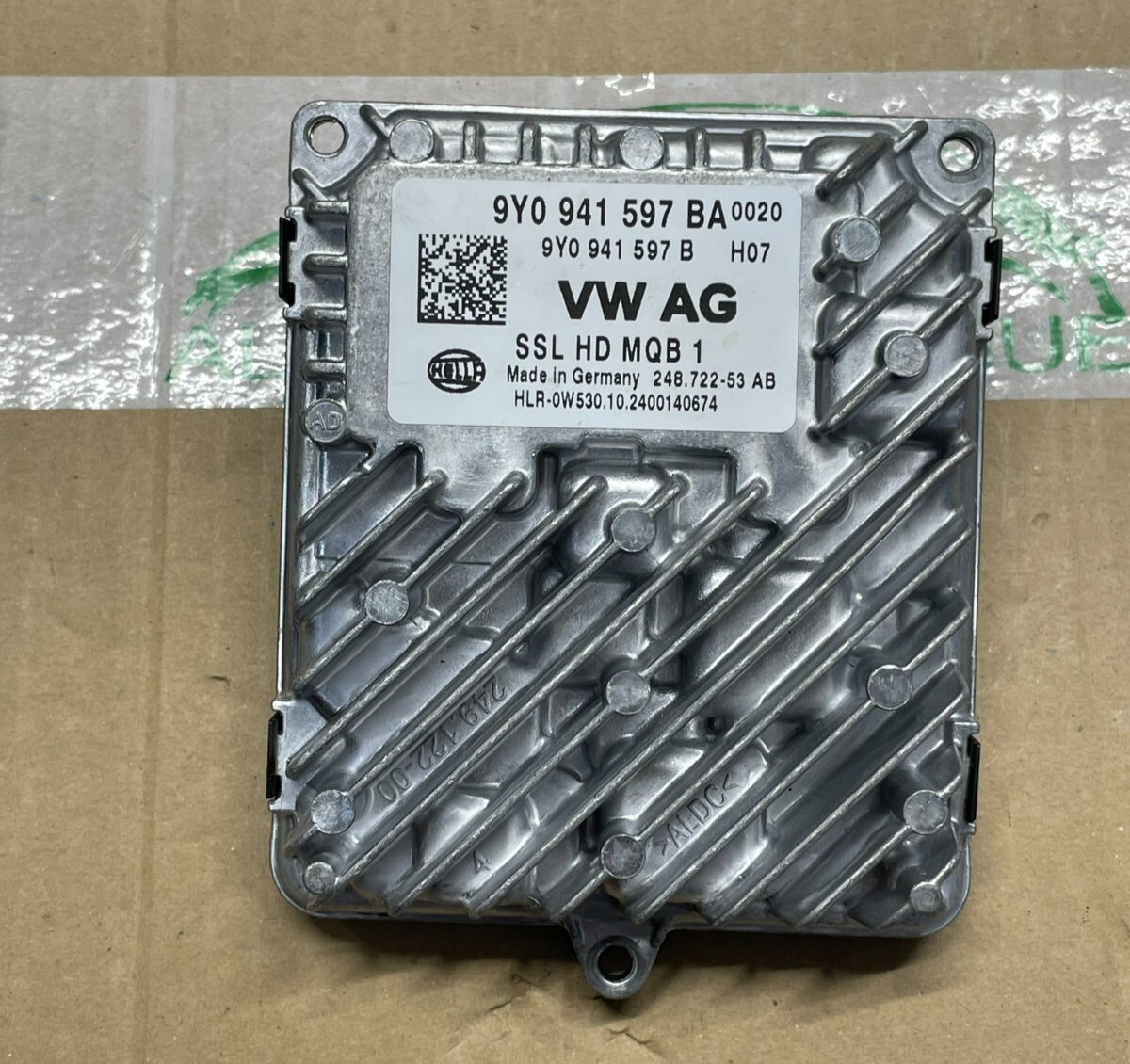 VW TIGUAN SEAT TERRAMAR SCHEINWERFER STEUERGERÄT 9Y0941597BA DEMONT VOM TEST CAR