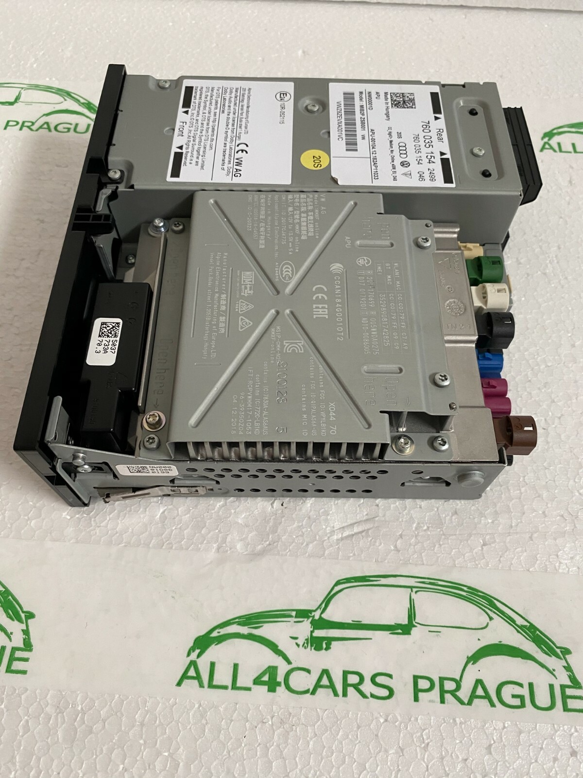 VW TOUAREG 760 Navigation Online eSim High2+ Medium EU DAB 760035154 MIB2-NEW - Obrázek 5