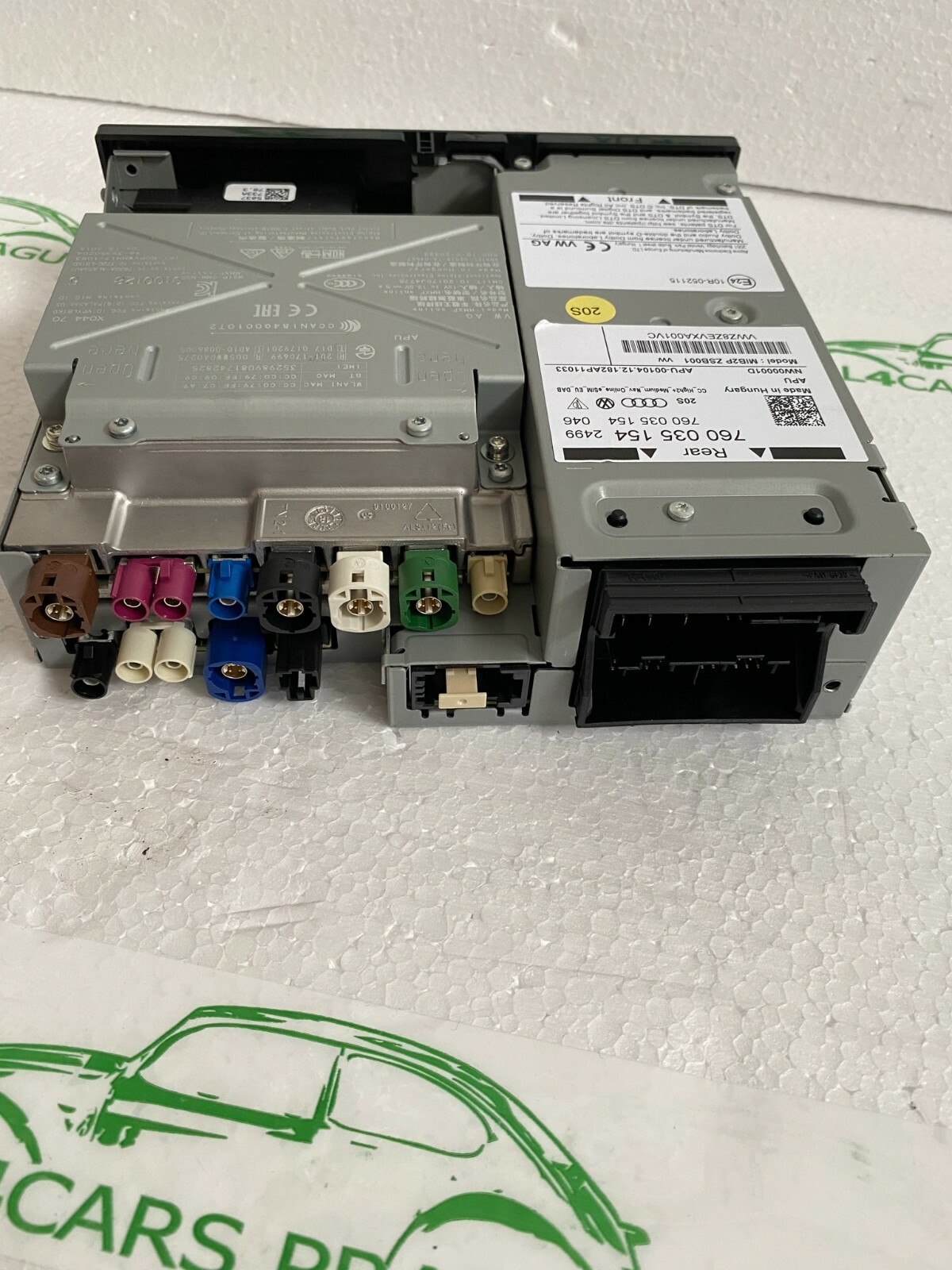 VW TOUAREG 760 Navigation Online eSim High2+ Medium EU DAB 760035154 MIB2-NEW - Obrázek 6