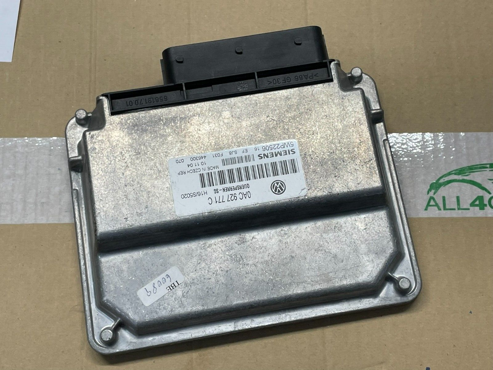 VW TOUAREG 7L STEUERGERÄT FÜR QUERSPERREN 0AC927771C = 0AC927771D DEM V TEST CAR - Obrázek 9