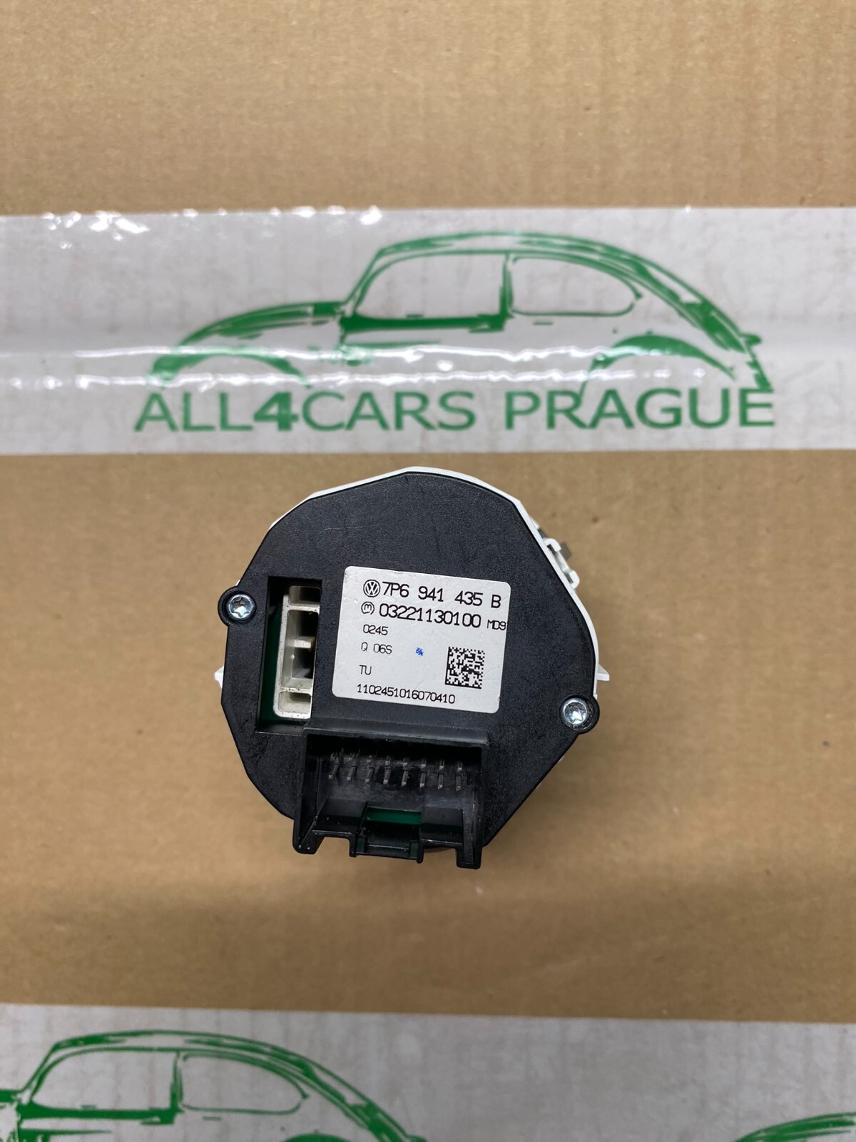 VW TOUAREG 7P SCHALTER ON/OFF ROAD SCHALTER F.DIFFERENZIALSPERRE 7P6941435B ORIG - Obrázek 7