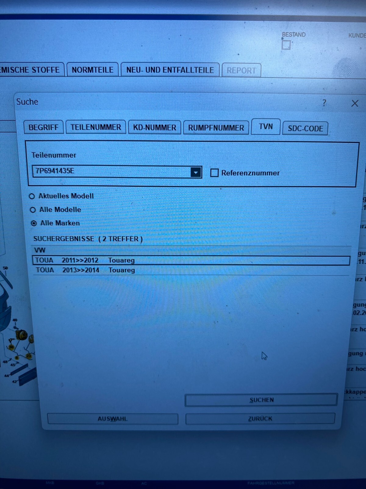 VW TOUAREG 7P SCHALTER ON/OFF ROAD SCHALTER F.DIFFERENZIALSPERRE 7P6941435B ORIG - Obrázek 10