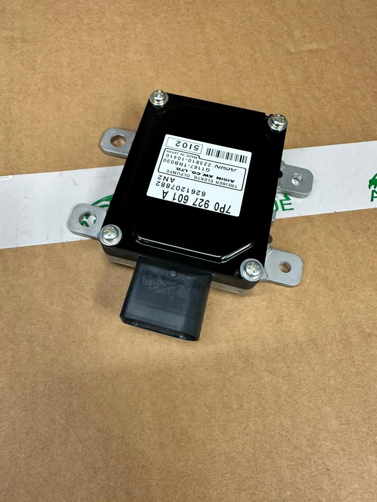 VW TOUAREG 7P STEUERGERÄT HYDRAULIKPUMPE GETRIEBE 7P0927601A ORIGINAL NEU!! - Obrázek 3