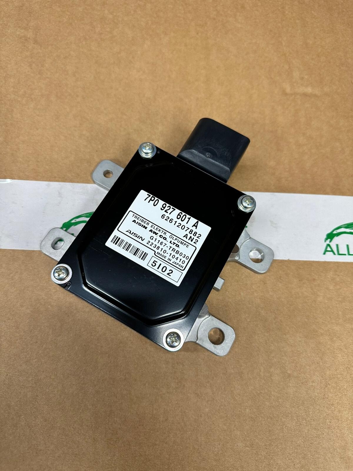 VW TOUAREG 7P STEUERGERÄT HYDRAULIKPUMPE GETRIEBE 7P0927601A ORIGINAL NEU!! - Obrázek 5