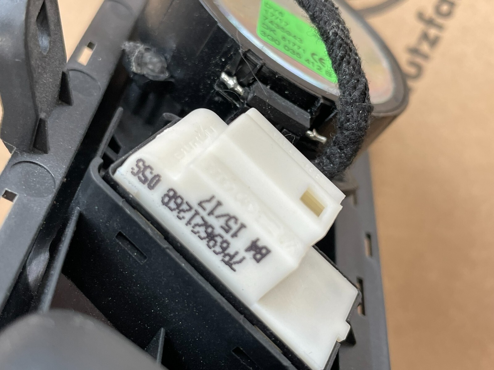 VW TOUAREG 7P TÜRGRIFF ZIERLEISTE DEKOR VORN R MIT DYNAUDIO ABDECKUNG 7P6837114 - Obrázek 16