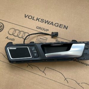 VW TOUAREG 7P TÜRGRIFF ZIERLEISTE DEKOR VORN R MIT  DYNAUDIO ABDECKUNG 7P6837114