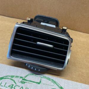 VW TOUAREG AUSSTRÖMER SCHWARZ MITTE RECHTS SATINSCHWARZ 7P1819704B UBN ORIG.NEU!