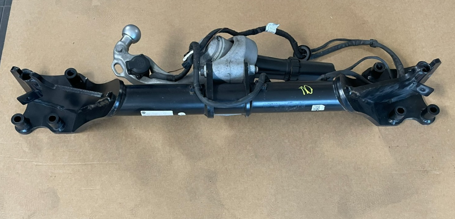 VW TOUAREG CR7 Anhängerkupplung Elektrisch Schwenkbar 760803881E 760803881G Orig - Obrázek 10