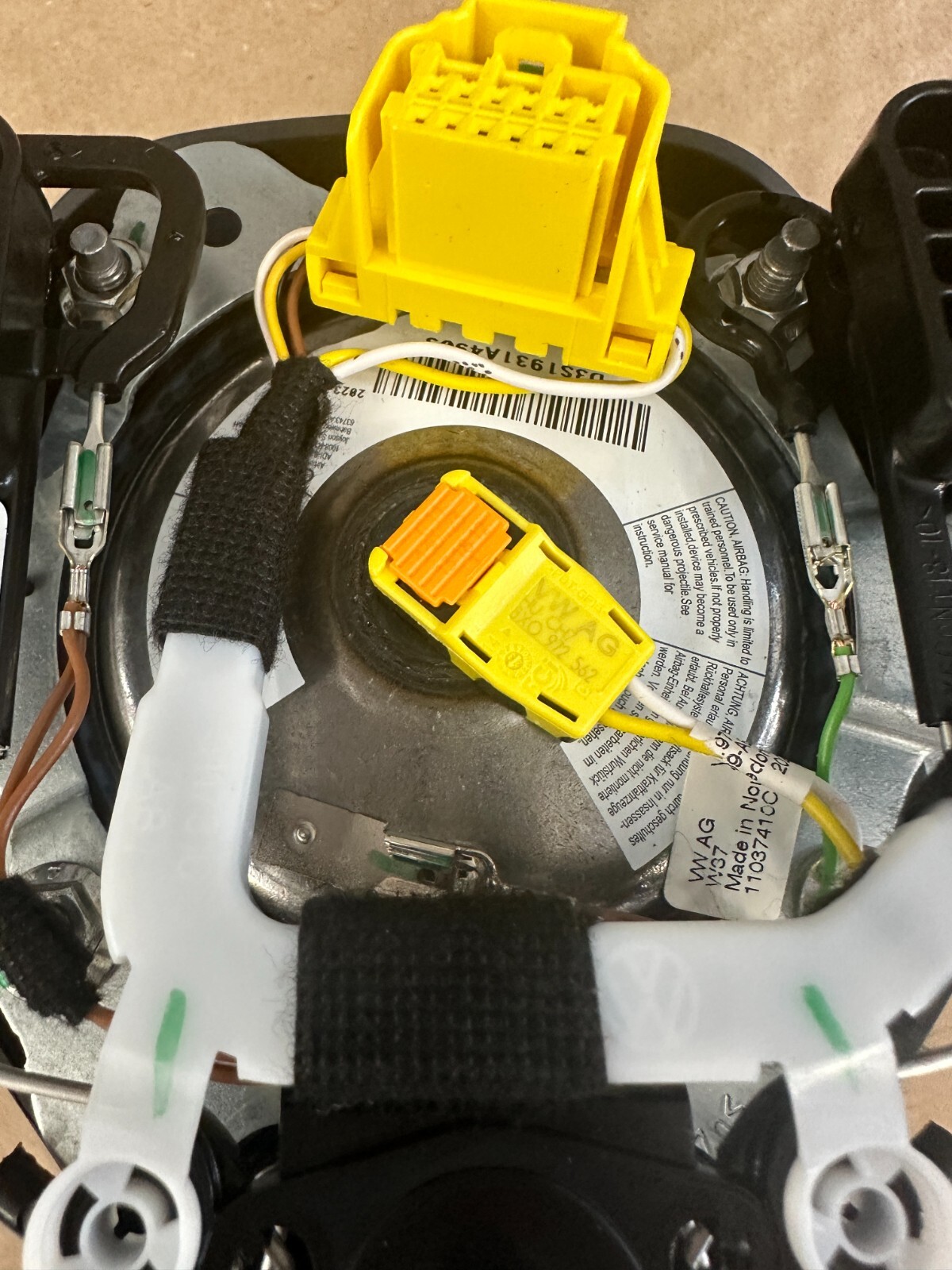 VW TOUAREG LENKRAD A.I.R.B.A.G. 760880201J ORIGINAL NEU !! 760880201J - Obrázek 12