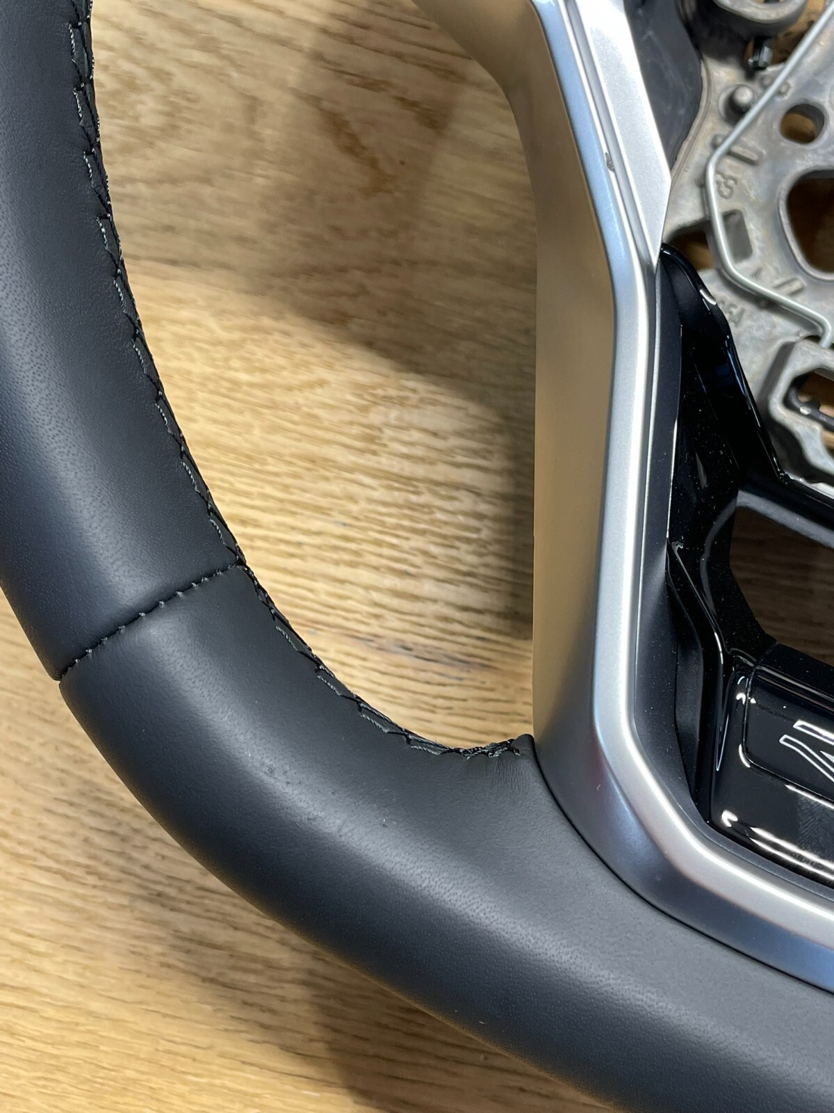 VW TOUAREG MULTIFUNKTIONSLENKRAD LENKRAD LEDERLENKRAD 760419089Q ORIGINAL - Obrázek 6