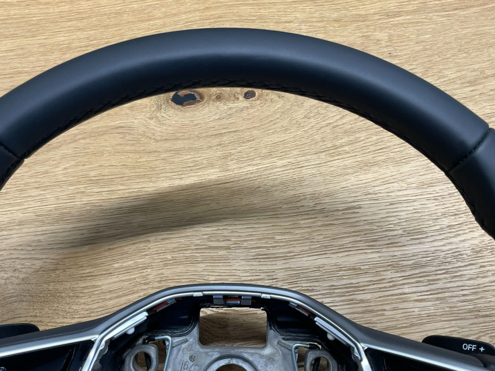 VW TOUAREG MULTIFUNKTIONSLENKRAD LENKRAD LEDERLENKRAD 760419089Q ORIGINAL - Obrázek 7