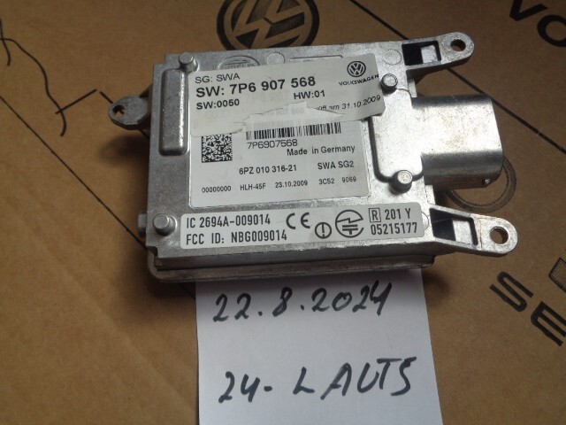 VW TOUAREG STEUERGERÄT SPURWECHSELASSISTENT 7P6907568 Fast Neu dem vom Test Car - Obrázek 13