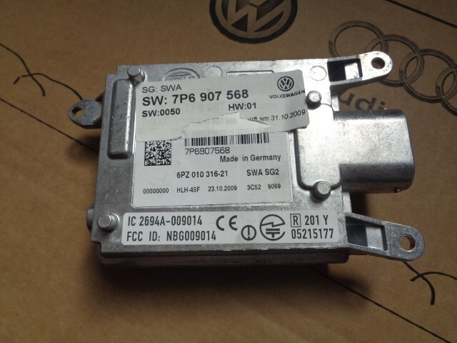 VW TOUAREG STEUERGERÄT SPURWECHSELASSISTENT 7P6907568 Fast Neu dem vom Test Car