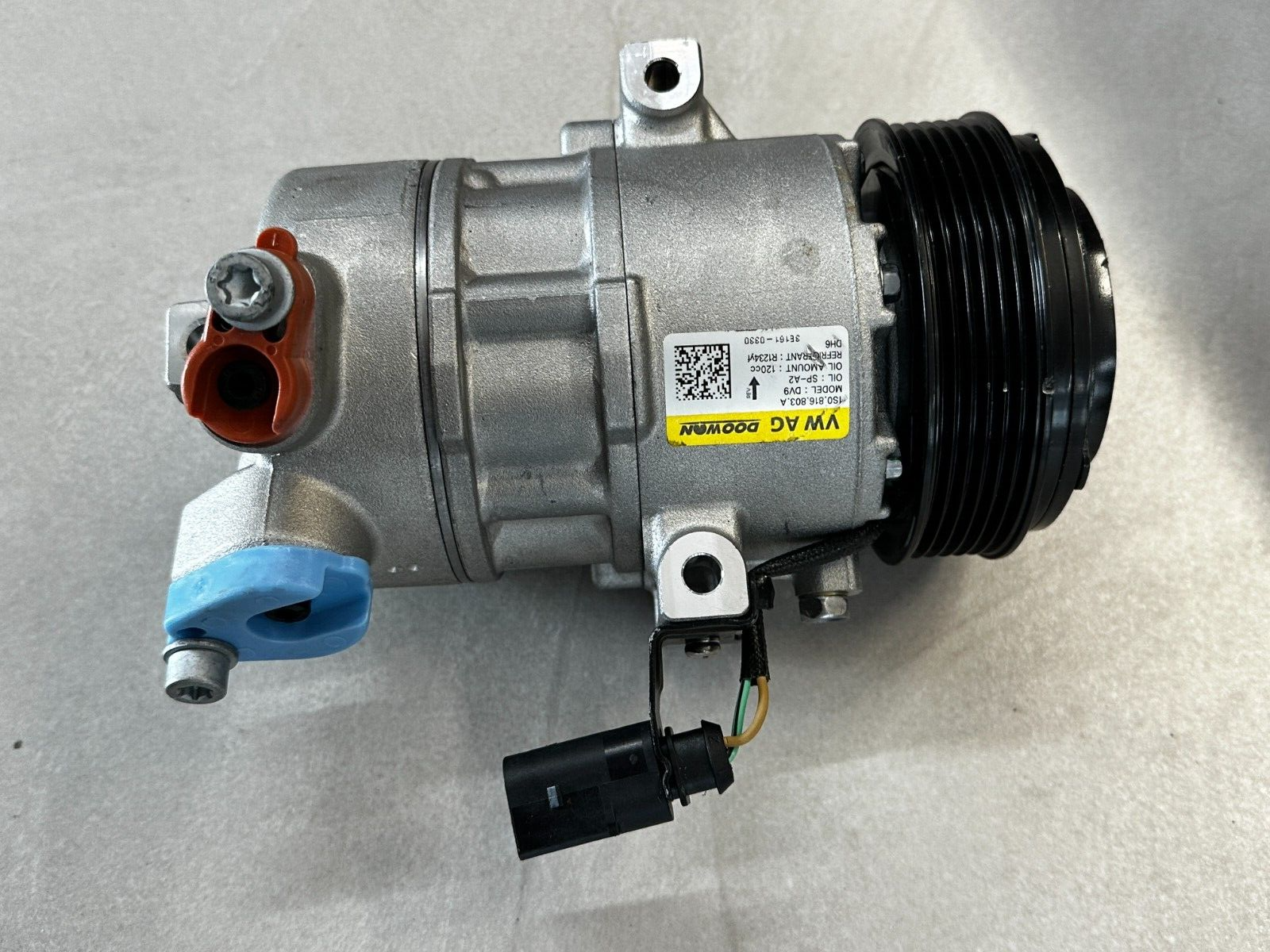 VW UP ŠKODA CITIGO SEAT MIU KLIMAKOMPRESSOR 1S0816803A ORIG.NEU-FOTOS GUCKEN !!! - Obrázek 11