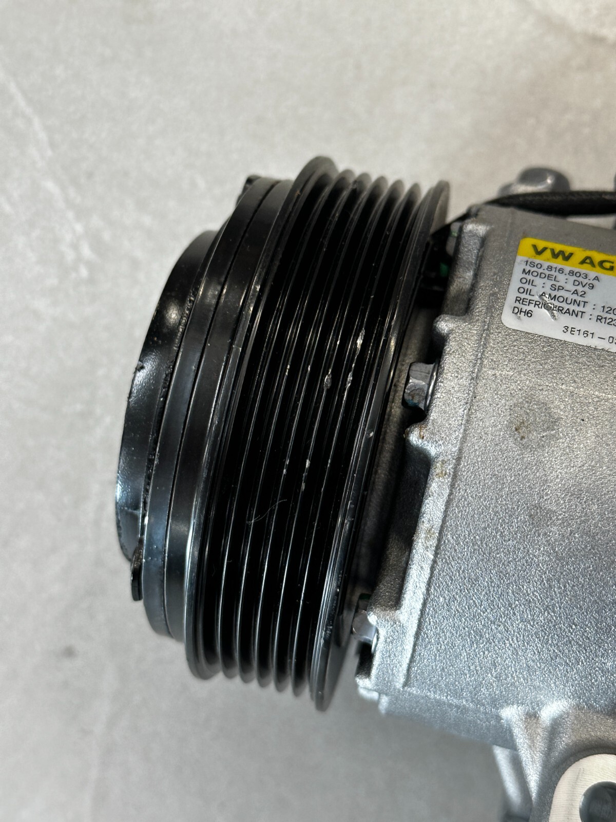 VW UP ŠKODA CITIGO SEAT MIU KLIMAKOMPRESSOR 1S0816803A ORIG.NEU-FOTOS GUCKEN !!! - Obrázek 12