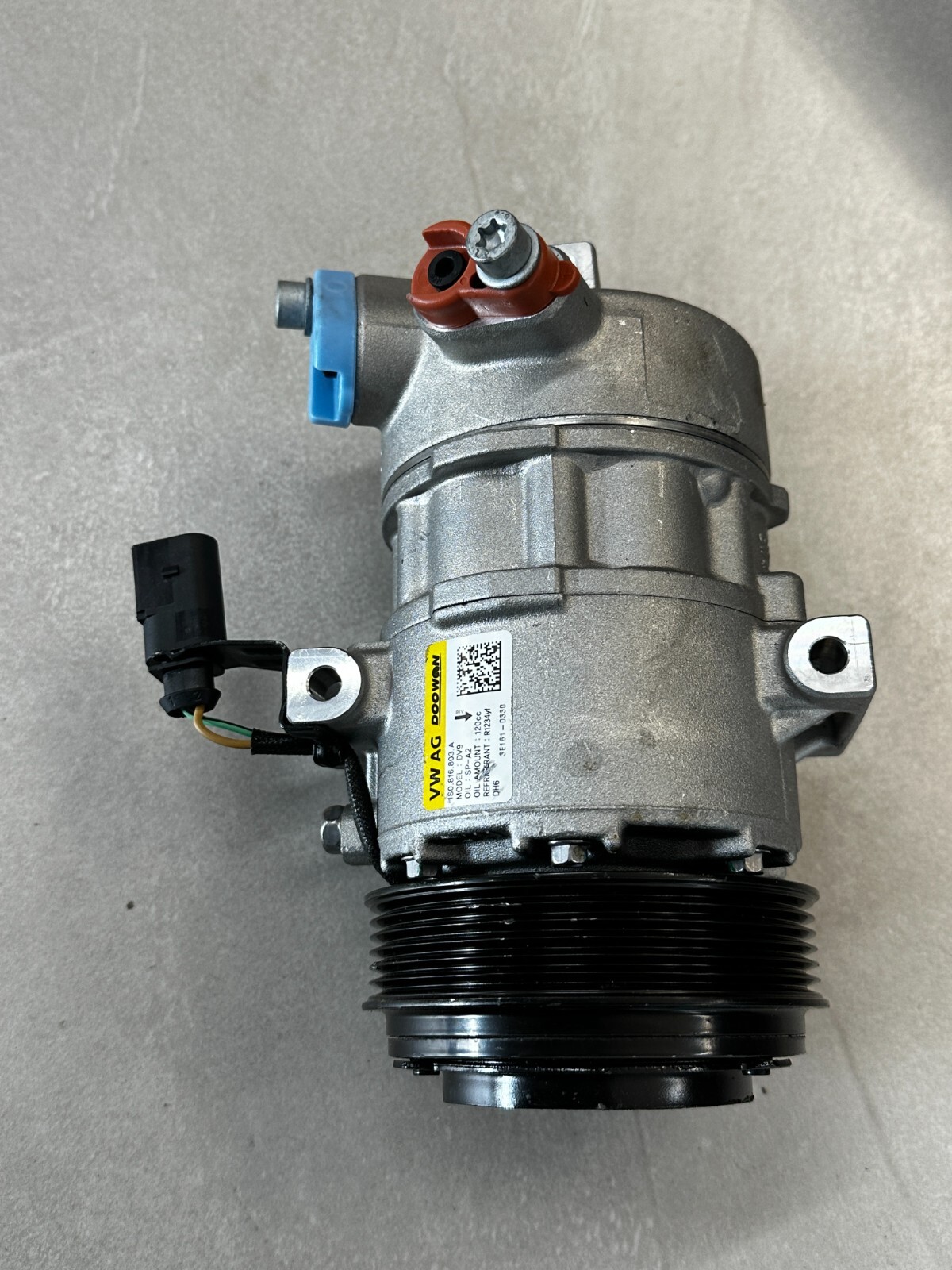 VW UP ŠKODA CITIGO SEAT MIU KLIMAKOMPRESSOR 1S0816803A ORIG.NEU-FOTOS GUCKEN !!! - Obrázek 16