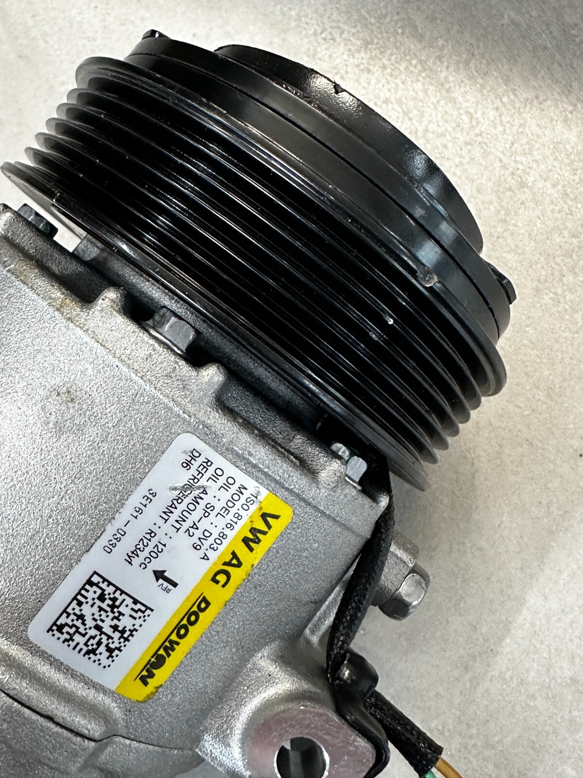 VW UP ŠKODA CITIGO SEAT MIU KLIMAKOMPRESSOR 1S0816803A ORIG.NEU-FOTOS GUCKEN !!! - Obrázek 18