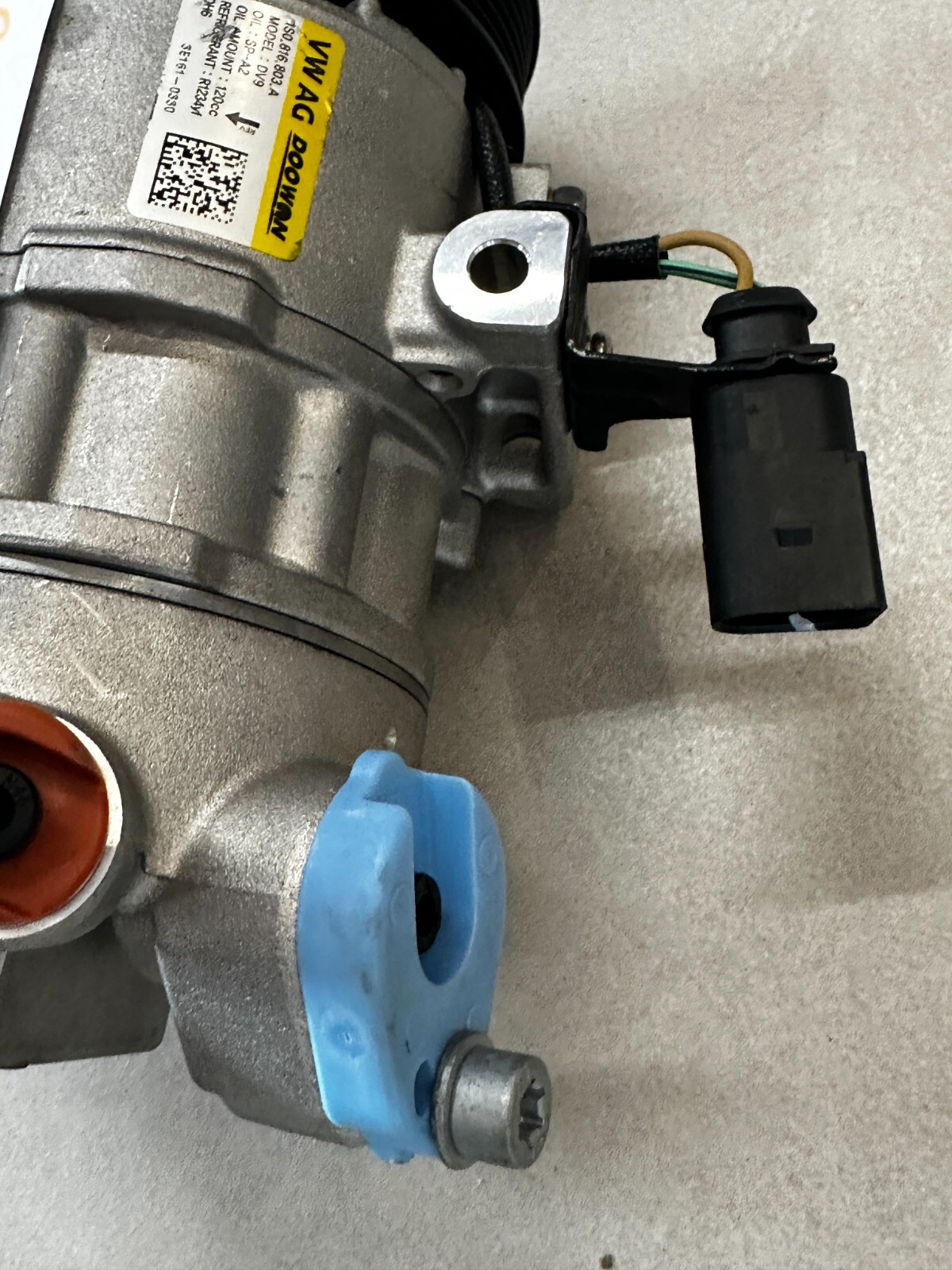 VW UP ŠKODA CITIGO SEAT MIU KLIMAKOMPRESSOR 1S0816803A ORIG.NEU-FOTOS GUCKEN !!! - Obrázek 24