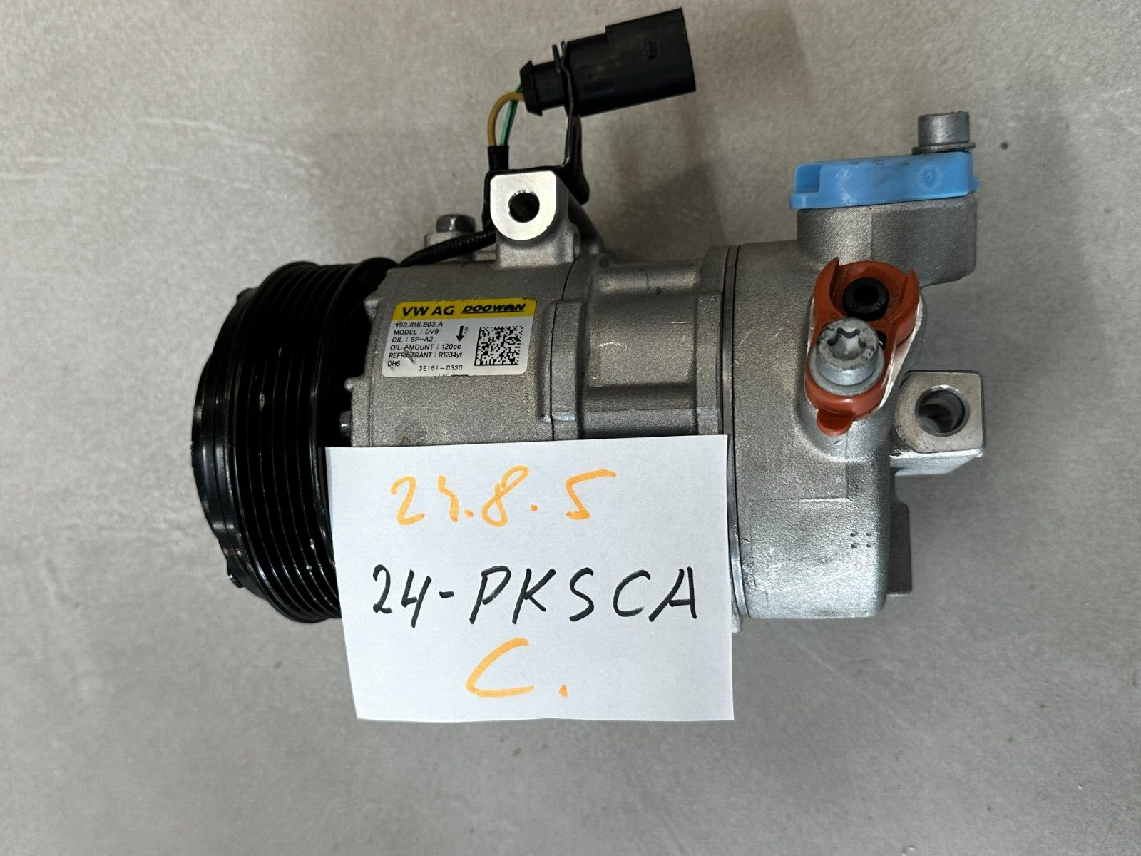 VW UP ŠKODA CITIGO SEAT MIU KLIMAKOMPRESSOR 1S0816803A ORIG.NEU-FOTOS GUCKEN !!! - Obrázek 25