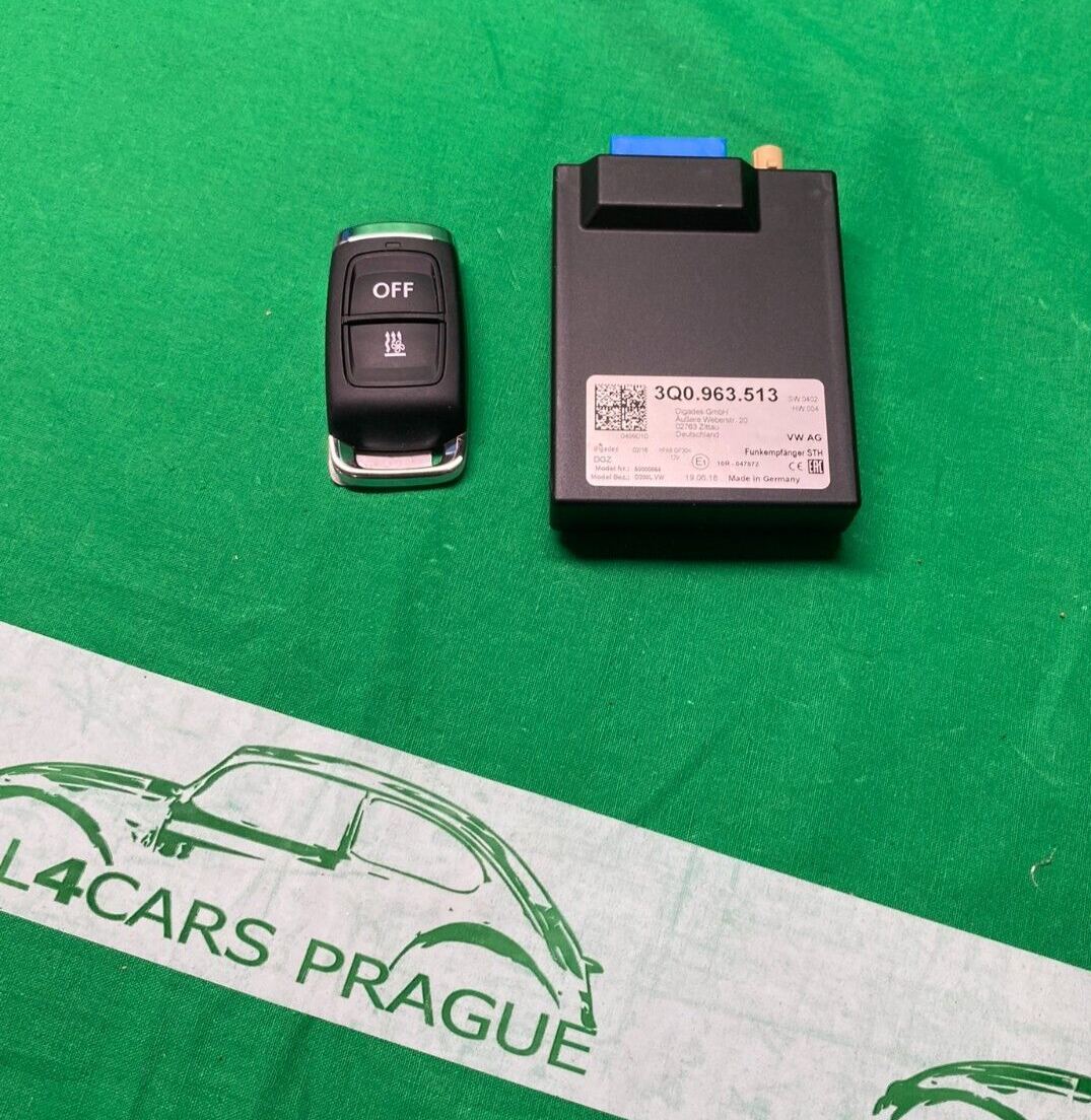 VW WEBASTO TELESTART STEUERGERÄT 3Q0963513 + FERNBEDIENUNG VW ORIGINAL NEU!!! - Obrázek 4