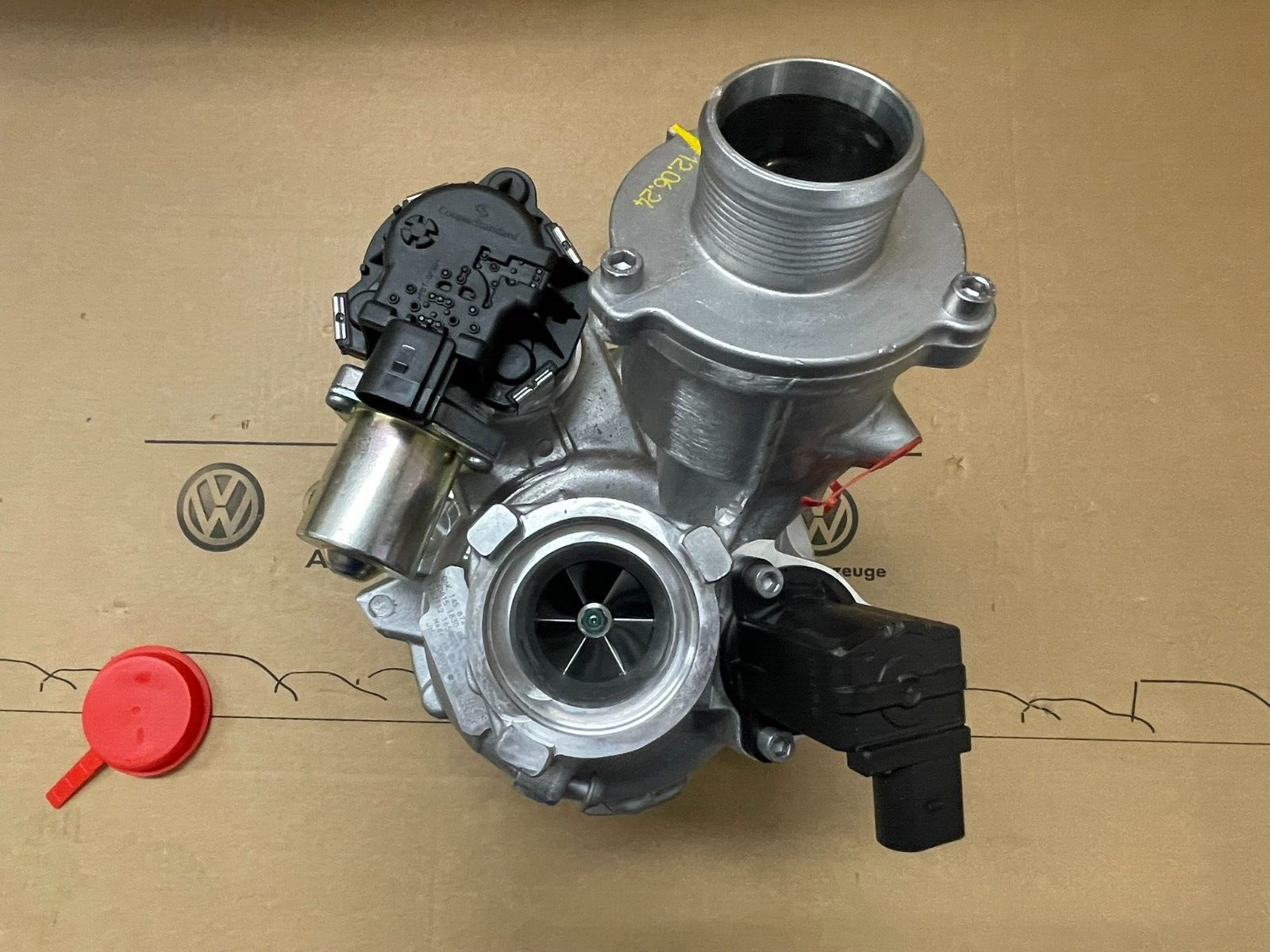 06K145874S AUDI TURBO - AUDI Q3 TURBOLADER 2.0 TSI 06K145874S ORIG. FAST NEU!! - Obrázek 15