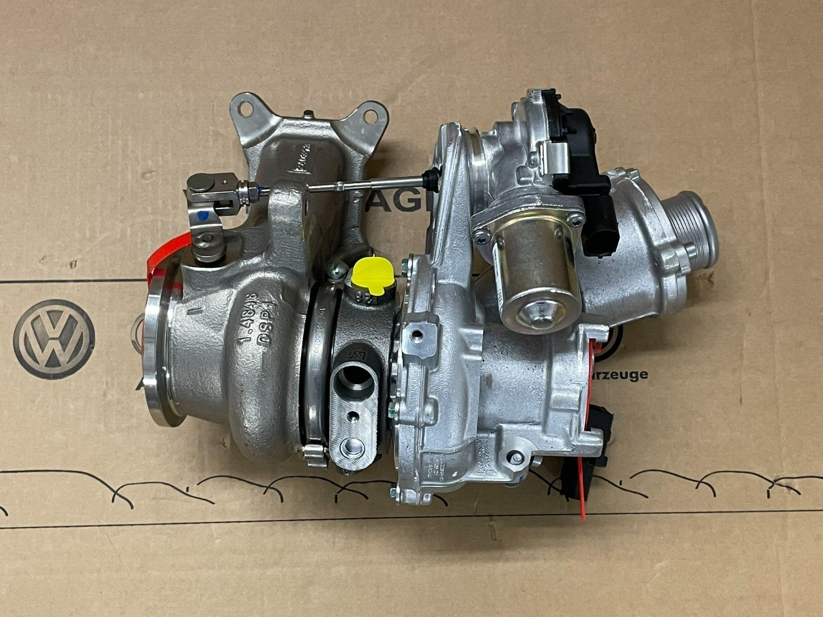 06K145874S AUDI TURBO - AUDI Q3 TURBOLADER 2.0 TSI 06K145874S ORIG. FAST NEU!!