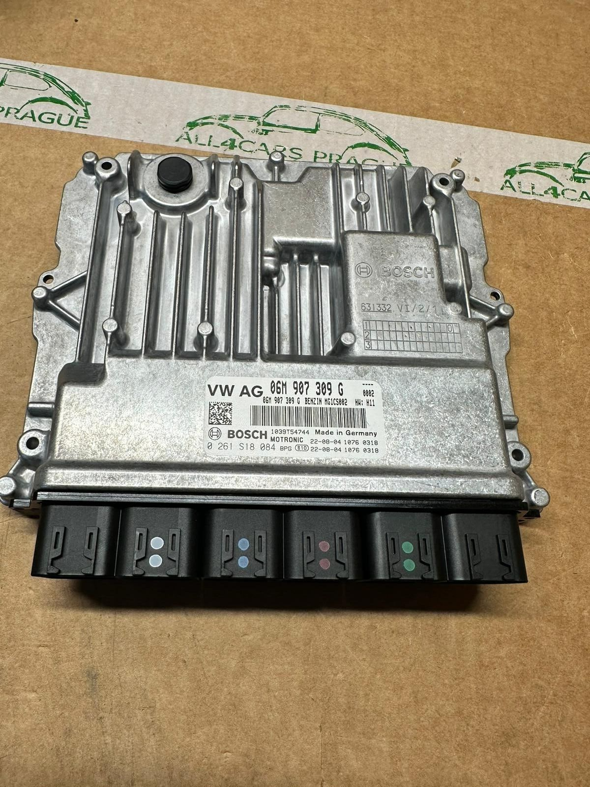 06M907309G MOTORSTEUERGERÄT AUDI PORSCHE VW 06M907309G ENGINE ECU NEW ! 0 KM ! - Obrázek 3