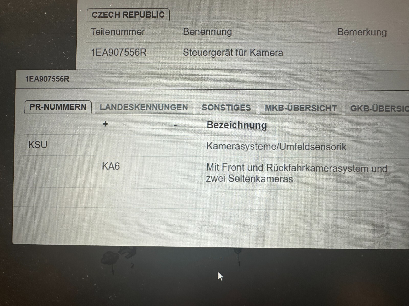 1EA907556R SKODA ENYAQ STEUERGERÄT KAMERA 1EA907556R ORIG .NEU 1EA907556R - Obrázek 6