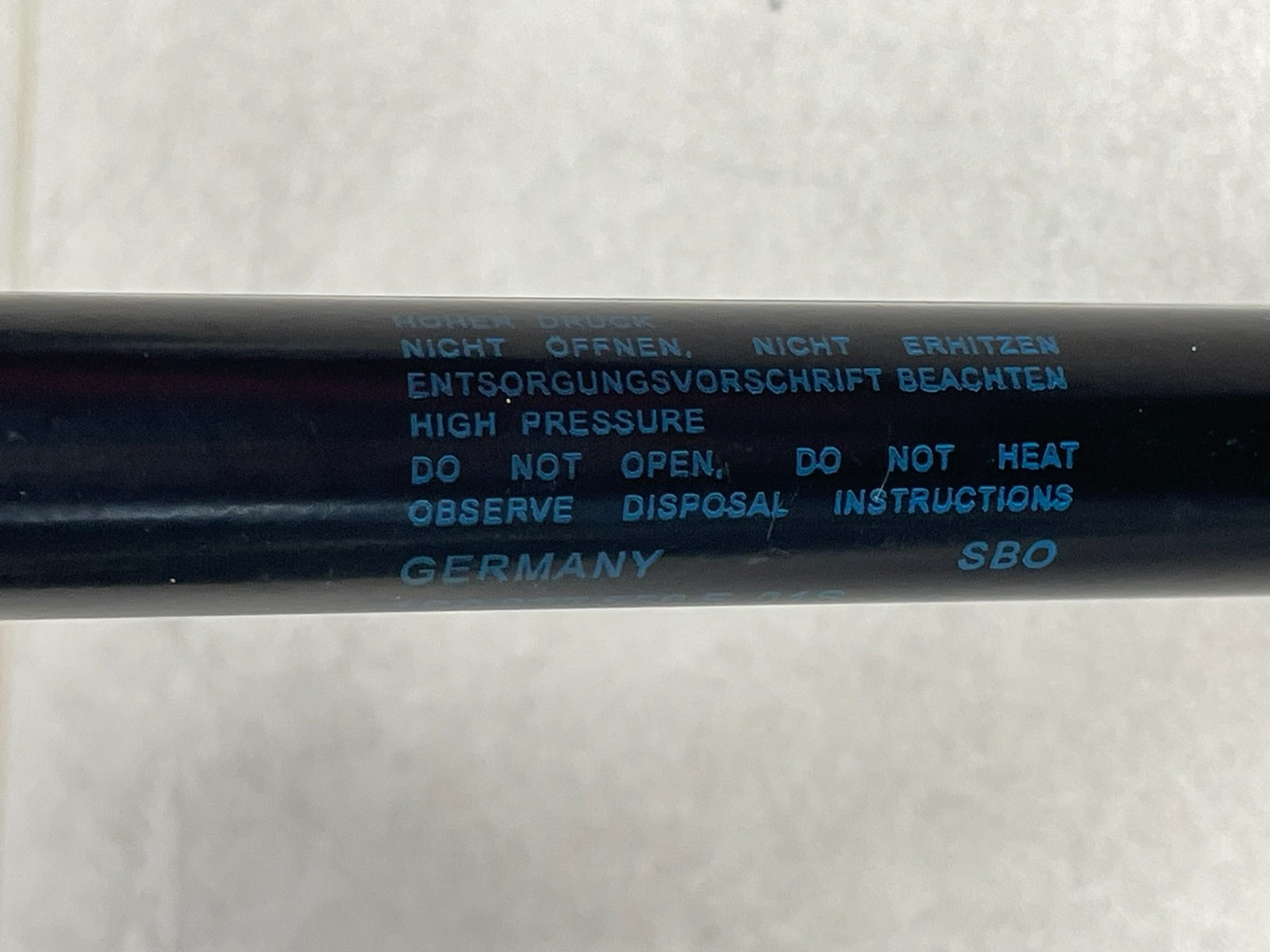 1S6827550E VW UP HECKKLAPPENDÄMPFER GASFEDER HECKKLAPPE 1S6827550E ORIG. VW TEIL - Obrázek 13