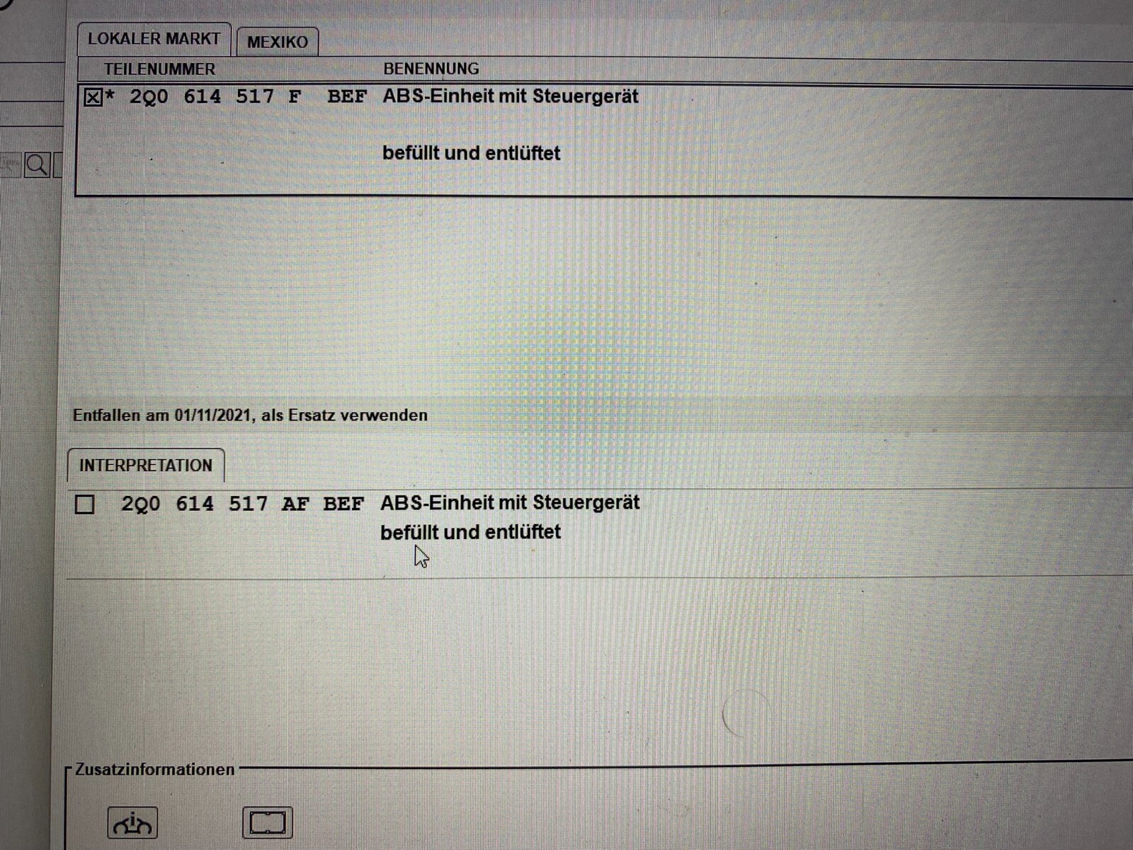 2Q0 614 517 F BEF - VW, AUDI, ŠKODA, SEAT ABS PUMPE 2Q0614517F = 2Q0614517AF NEU - Obrázek 13
