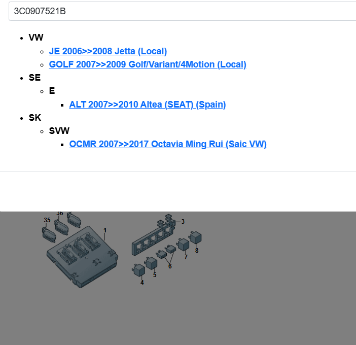3C0907521B VW GOLF SEAT ALTEA HEIZGEBLÄSE GEBLÄSEREGLER 3C0907521B FAST NEU TEIL - Obrázek 4