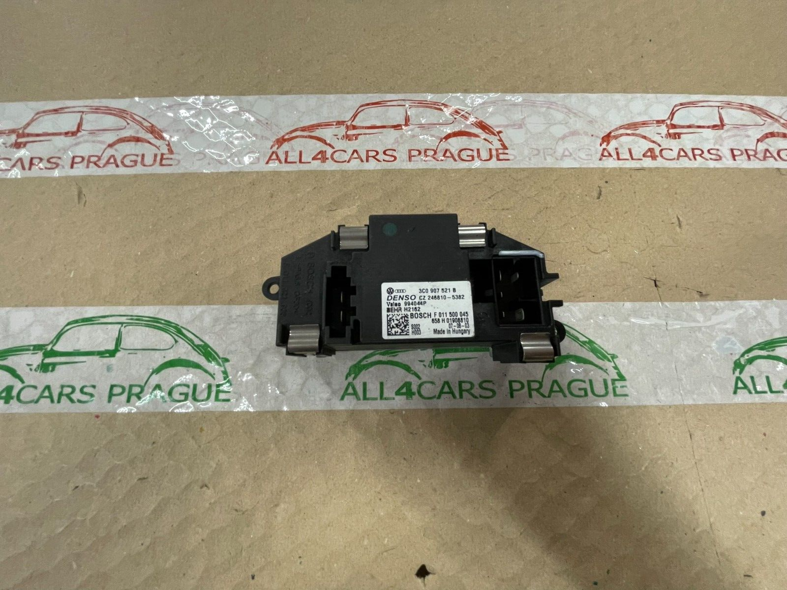 3C0907521B VW GOLF SEAT ALTEA HEIZGEBLÄSE GEBLÄSEREGLER 3C0907521B FAST NEU TEIL - Obrázek 5