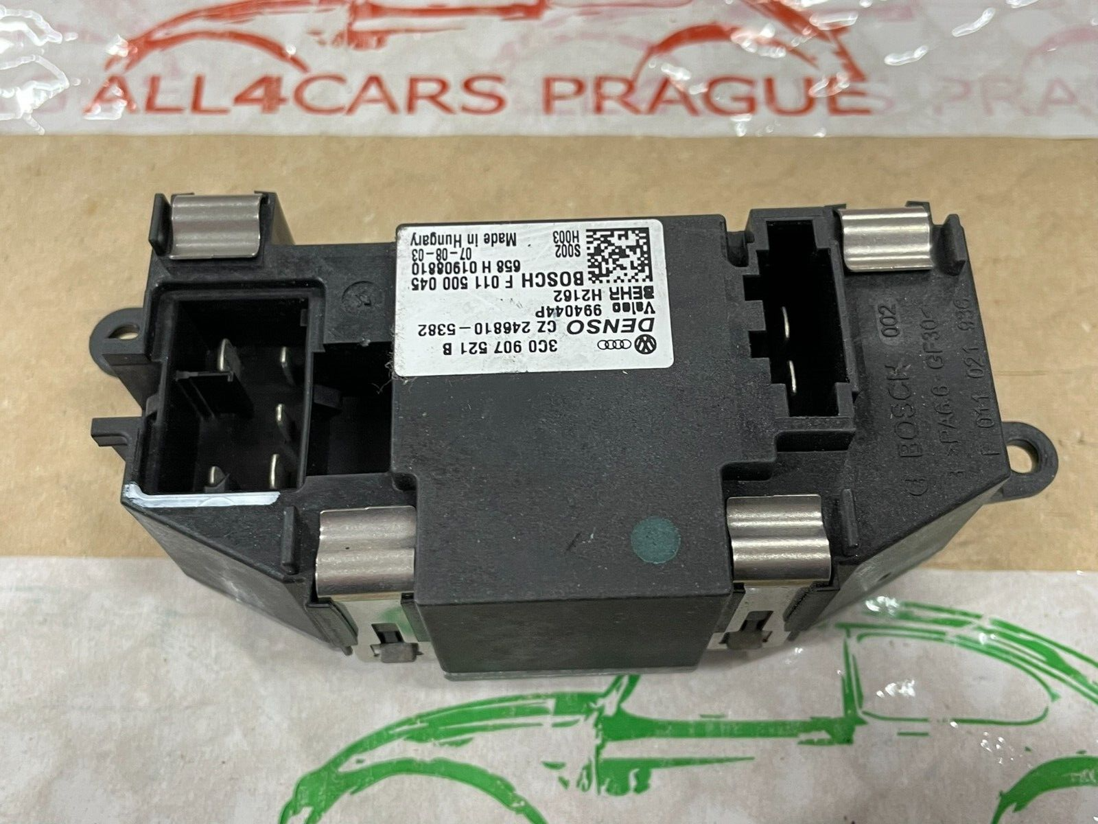 3C0907521B VW GOLF SEAT ALTEA HEIZGEBLÄSE GEBLÄSEREGLER 3C0907521B FAST NEU TEIL - Obrázek 8