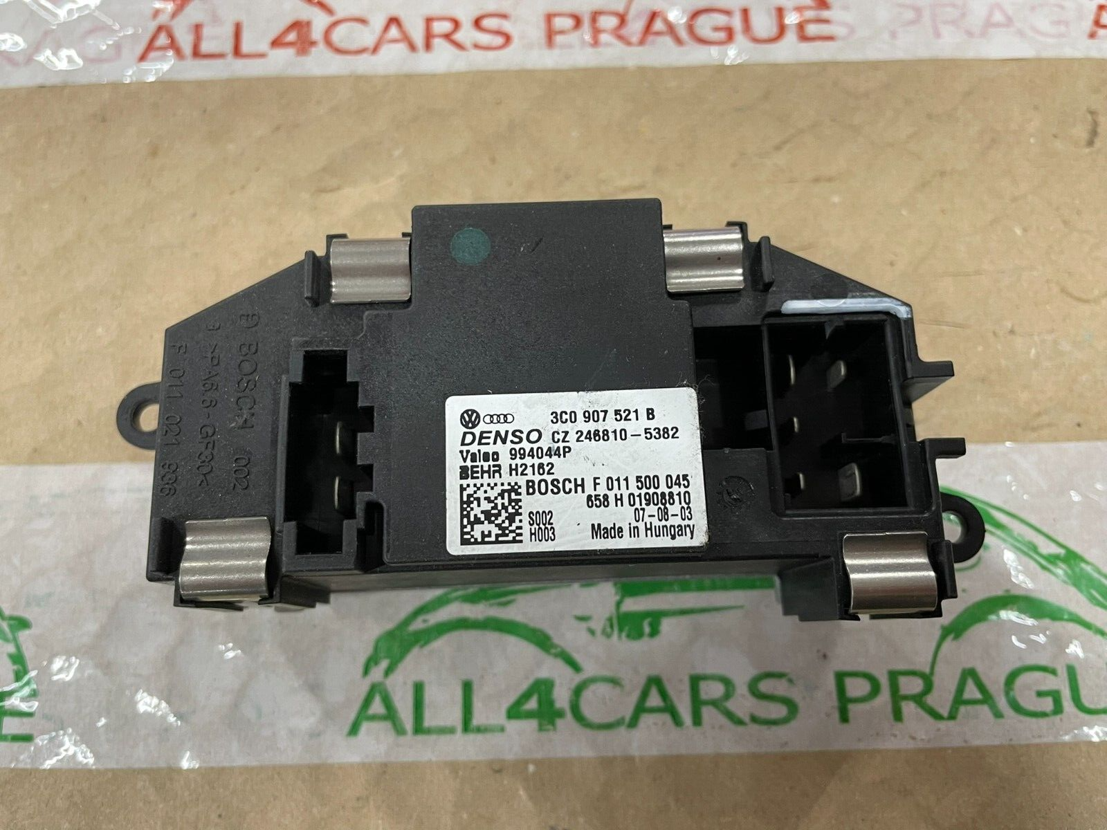 3C0907521B VW GOLF SEAT ALTEA HEIZGEBLÄSE GEBLÄSEREGLER 3C0907521B FAST NEU TEIL