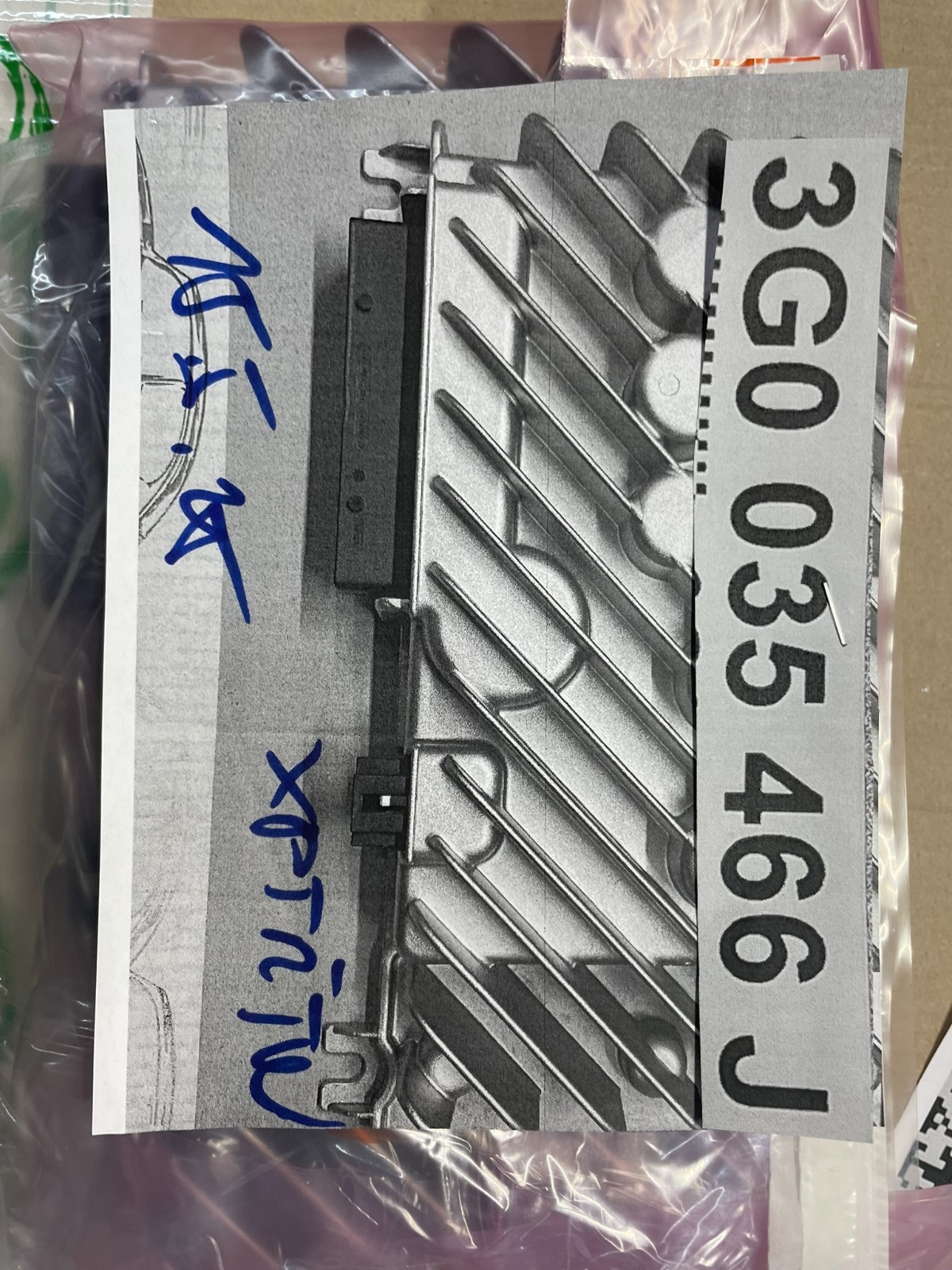 3G0035466J VW ŠKODA AUDIO VERSTÄRKER AUDIO AMPLIFIER 3G0035466J ORIG.NEU TEIL ! - Obrázek 14