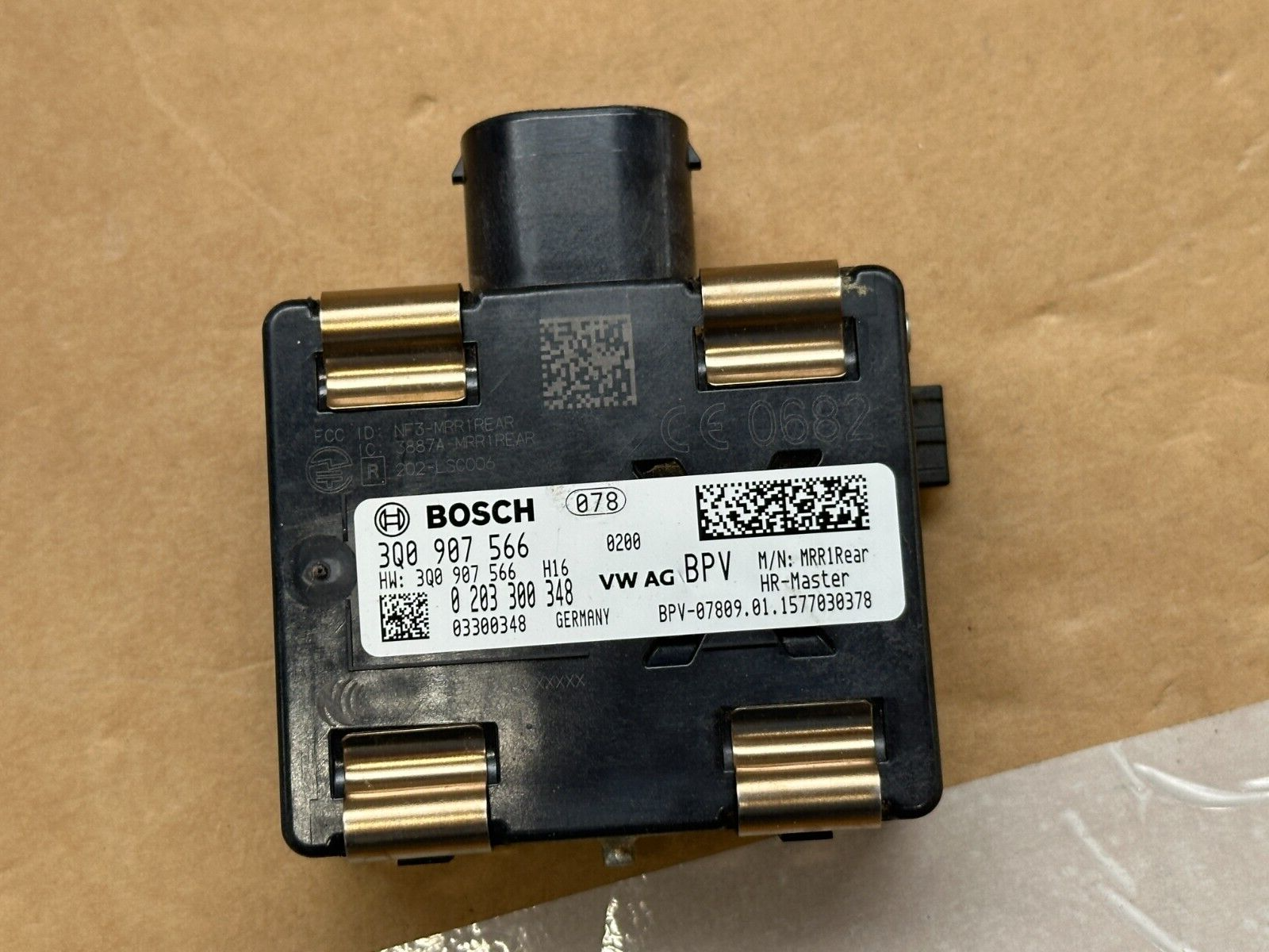 3Q0907566 VW PASSAT B8 STEUERGERÄT RADARSENSOR 3Q0907566 Fast Neu Teil Test Car