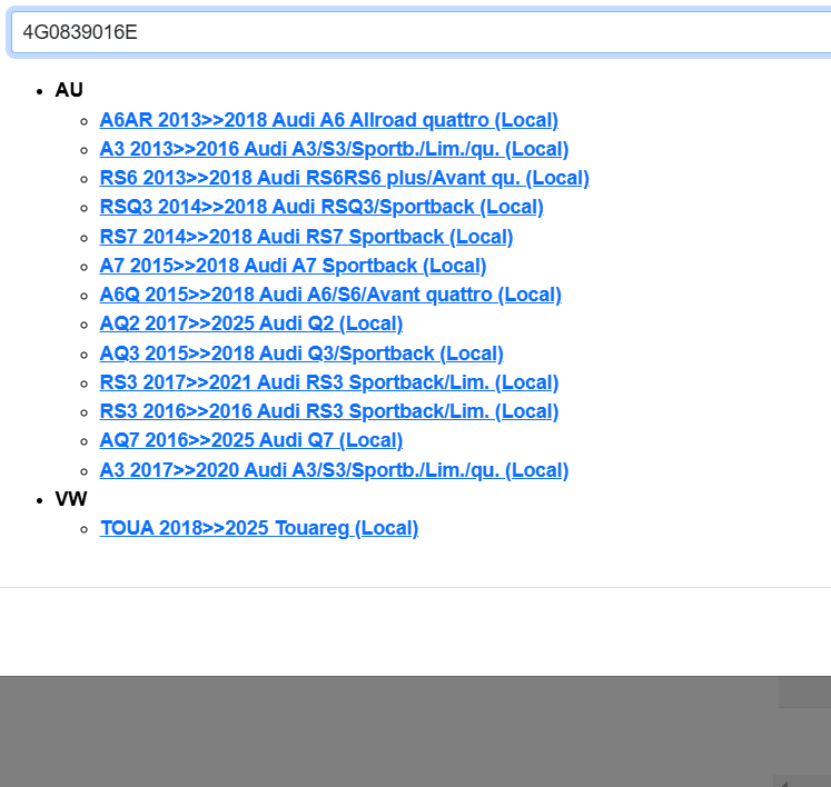 4G0839016E AUDI A6 A7 Q7.... VW TOUAREG TÜRSCHLOSS DOOR LOCK 4G0839016E Fast Neu - Obrázek 6