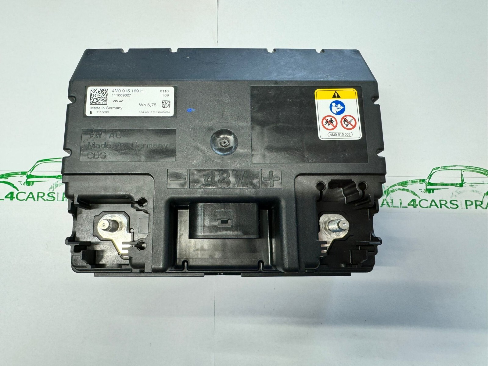 4M0915169H BENTLEY SPEICHERKONDENSATOR FUR 48 VOLT BATERIE BORDNETZ ORI.NEU