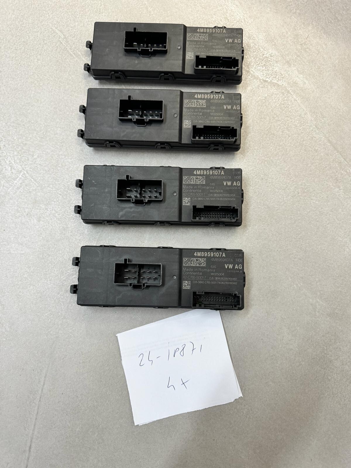 4M8959107A AUDI STEUERGERÄT ELEKTRISCHE HECKKLAPPE MODUL 4M8959107A ORIG.NEU ! - Obrázek 10