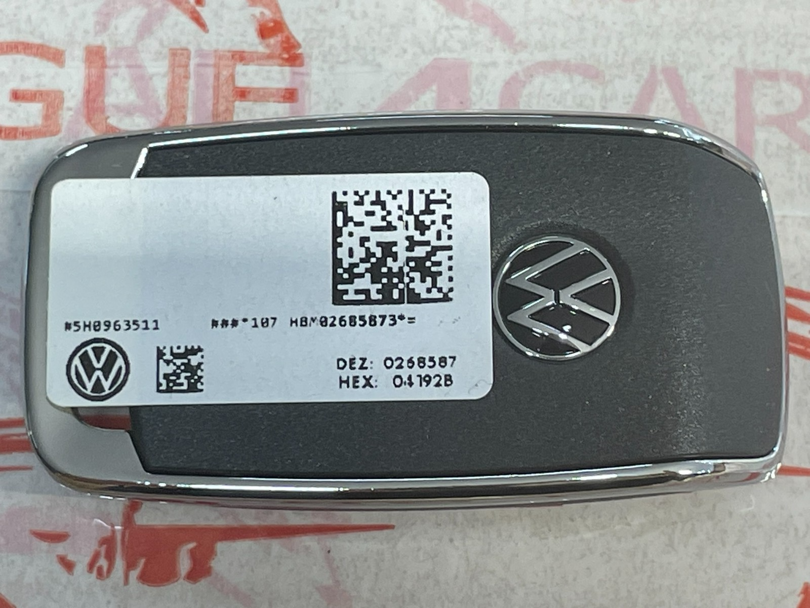 5H0963511 VW STANDHEIZUNG WEBASTO FERNBEDIENUNG 5H0963511 NEU VW ORGINAL TEIL! - Obrázek 13